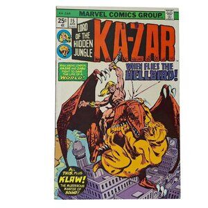 Marvel Ka-Zar #15 Comic Book 1976 Bagged Collector